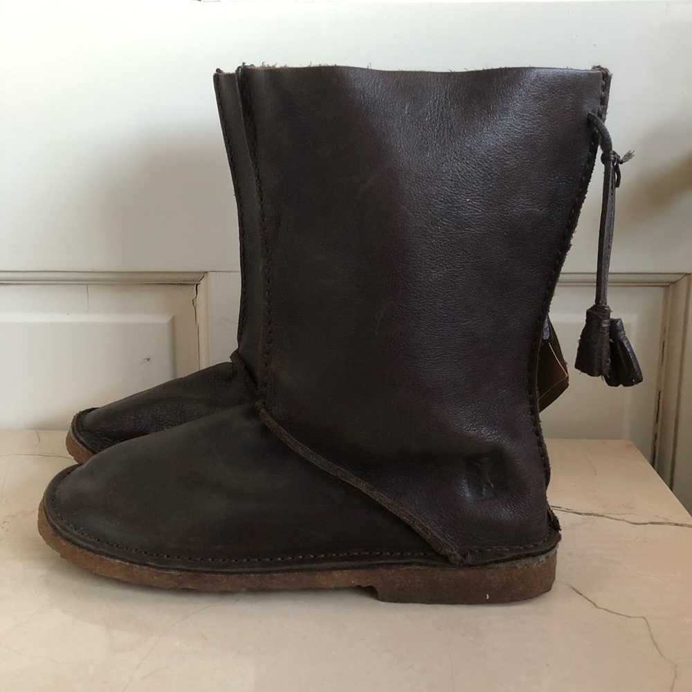 Pur footwear eco friendly leather boots 7 - Picture 2 of 7